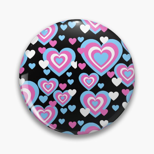 Item preview, trans heart design designed and sold by cedarsnerdshop.
