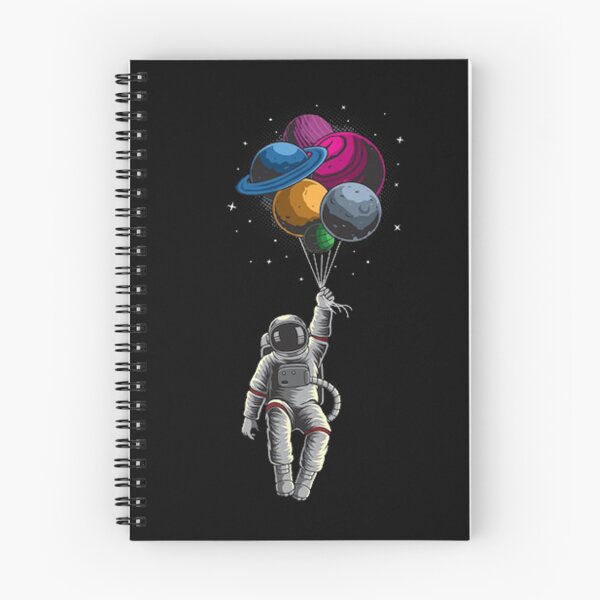 Item preview, Astronaut Floating Planet Balloon designed and sold by VitezCrni.
