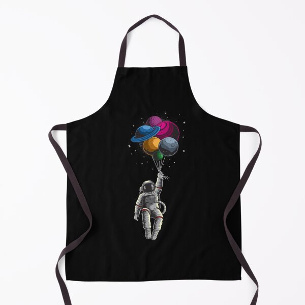 Item preview, Astronaut Floating Planet Balloon designed and sold by VitezCrni.