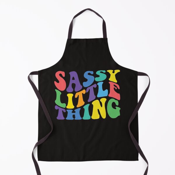 Aperçu de l'œuvre Sassy Little Thing Toddler,Little Girl Retro Sassy&For Kids,Funny Sarcastic,sassy sayings créée et vendue par Sophistical.