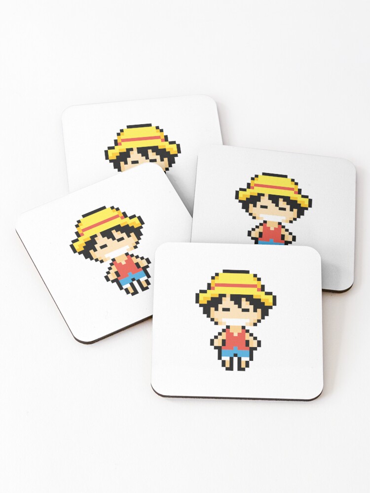 Monkey D Luffy One Piece Mug and Coaster Set