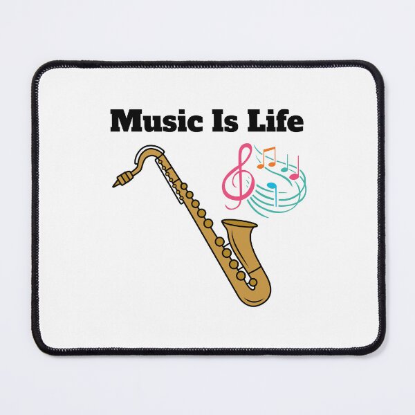 Item preview, Playing Saxophone.  Music is Life. designed and sold by Marvett-World.