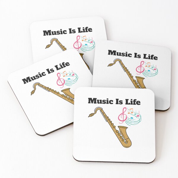 Item preview, Playing Saxophone.  Music is Life. designed and sold by Marvett-World.