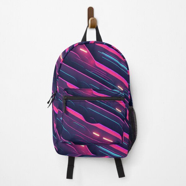 Item preview, Neon Retro Wave Patern designed and sold by KaladynDesigns.