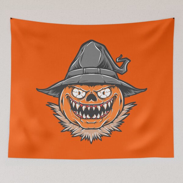 Item preview, Scary Pumpkin Man designed and sold by kimberpix.
