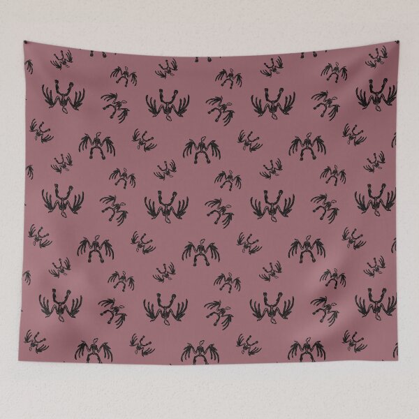 Item preview, Mauve Skeleton Bats designed and sold by AmandaBienko.