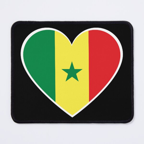 Item preview, SENEGAL FLAG (Senegal National Flag) designed and sold by USEFULART-Shop.