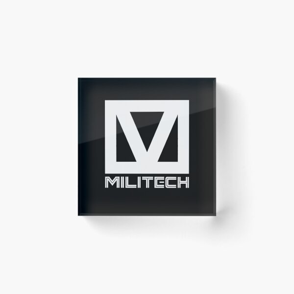 Item preview, Cyberpunk Militech Logo - White designed and sold by Reds94.