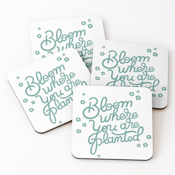 Item preview, Bloom Where you are Planted - Garden Florals Design designed and sold by SpringandHoney.