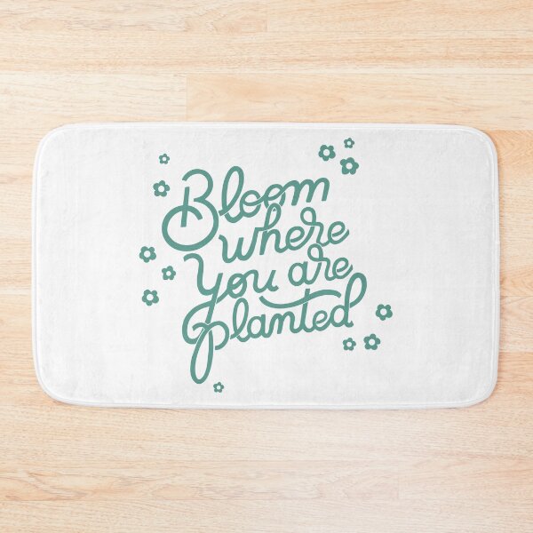Item preview, Bloom Where you are Planted - Garden Florals Design designed and sold by SpringandHoney.