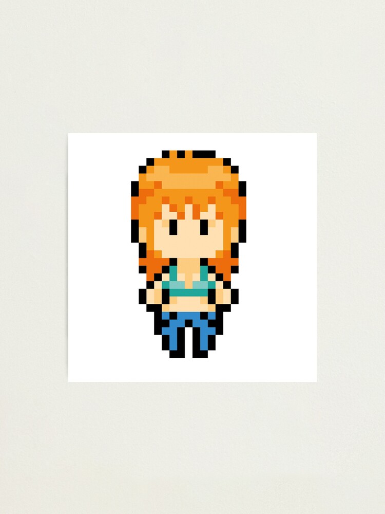 One Piece Eustass Kid Pixel Art Sticker for Sale by kobmamba