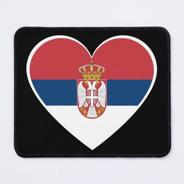 Item preview, SERBIA FLAG (Serbian National Flag) designed and sold by USEFULART-Shop.