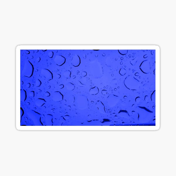 Liquid Blue Sticker