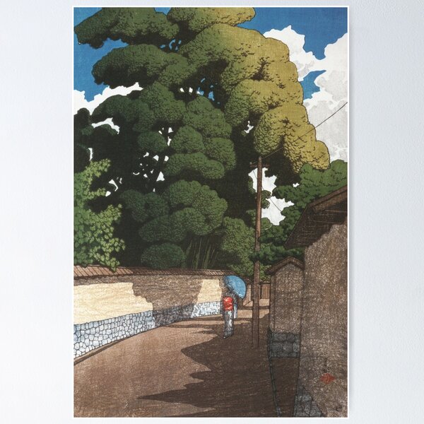 【Made in Japan】 Poster Japanese Painting Hasui Kawase “Lake Ashi,  Hakone”16.53inch×11.69inch(A3)＜fine Art Paper Print＞Print on a Thick Sheet  of Paper