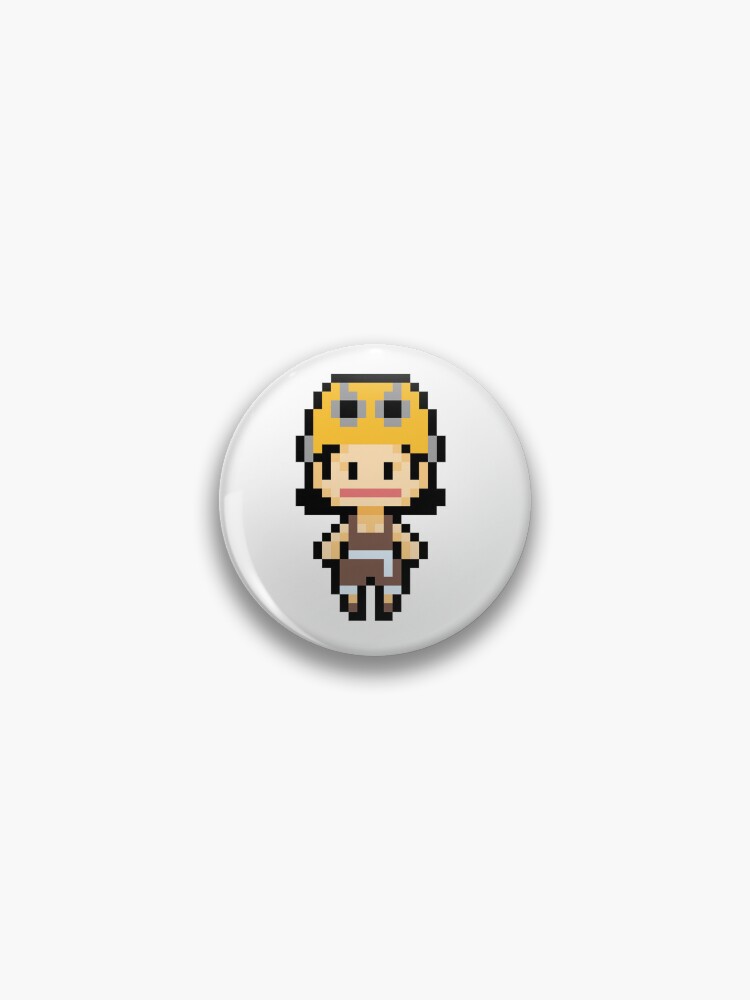 One Piece Eustass Kid Pixel Art Sticker for Sale by kobmamba