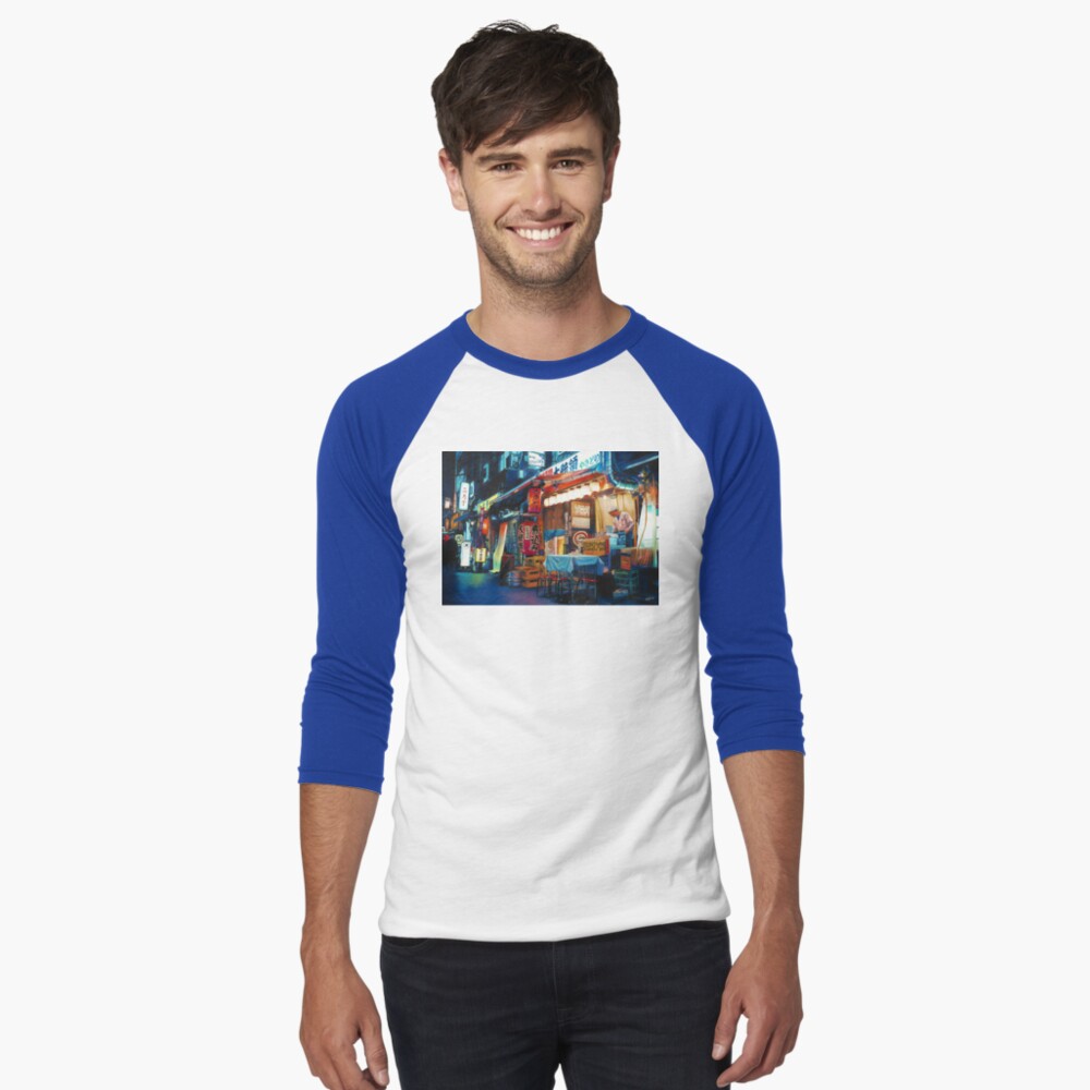 Item preview, Baseball ¾ Sleeve T-Shirt designed and sold by ErinNicholls.