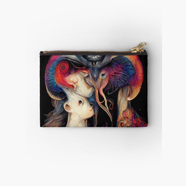 Item preview, Abstract Artwork Baphomet Gnostic Duality, Yin and Yang, Taoism designed and sold by MysticAlgorithm.