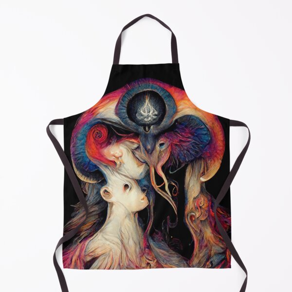 Item preview, Abstract Artwork Baphomet Gnostic Duality, Yin and Yang, Taoism designed and sold by MysticAlgorithm.