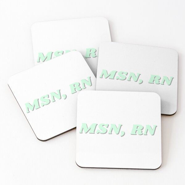 Item preview, MSN, RN- light green designed and sold by CSdoodles.