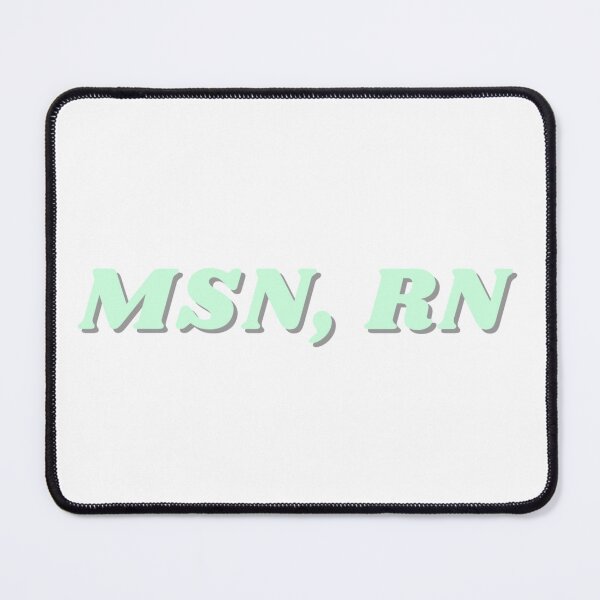 Item preview, MSN, RN- light green designed and sold by CSdoodles.