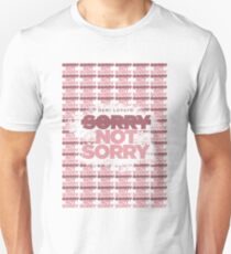 Camiseta ajustada LO SIENTO NO LO SIENTO