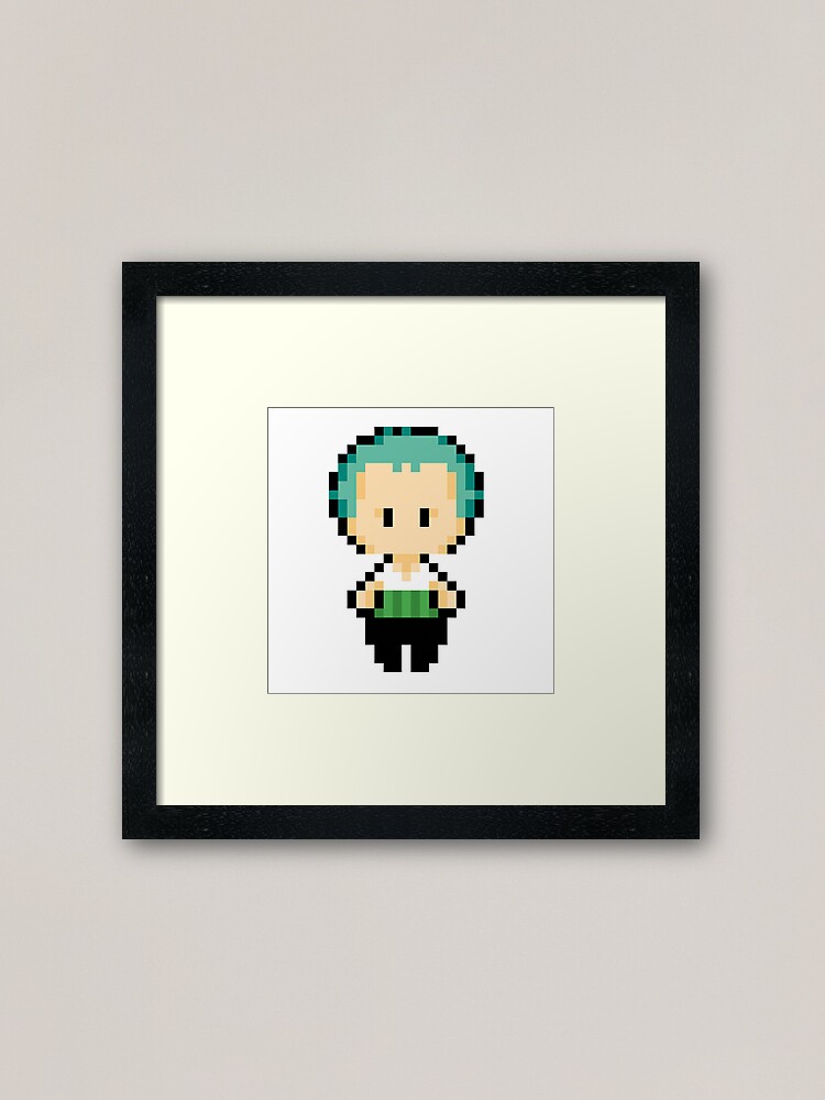 One Piece Eustass Kid Pixel Art Sticker for Sale by kobmamba