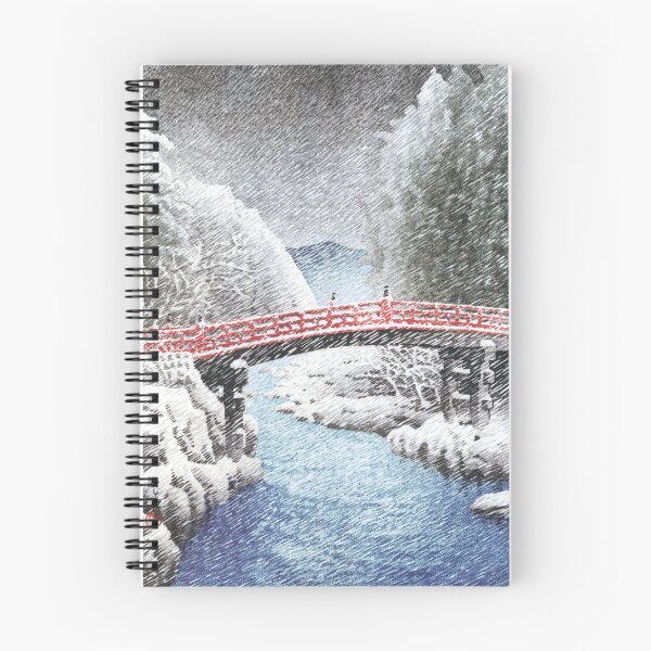 Artikelvorschau, Die heilige Brücke bei Nikko von Kawase Hasui entworfen und verkauft von Takeda-art.