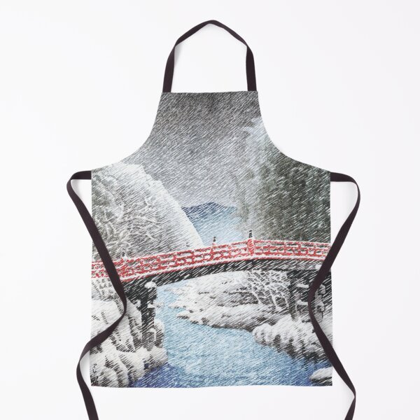 Item preview, The Sacred Bridge at Nikko by Kawase Hasui designed and sold by Takeda-art.