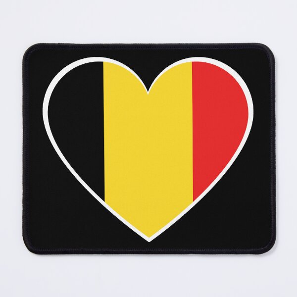 Item preview, BELGIUM FLAG (National Flag Of Belgium) designed and sold by USEFULART-Shop.