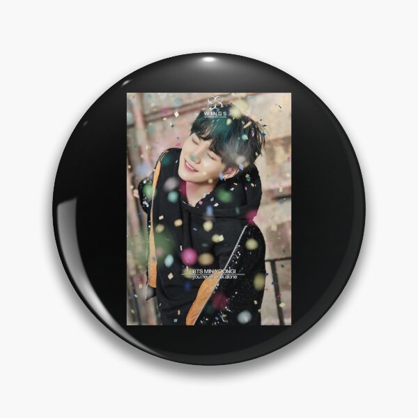 Item preview, Bts Min Yoongi Ynwa Spiral Notebook designed and sold by sheilaroych.