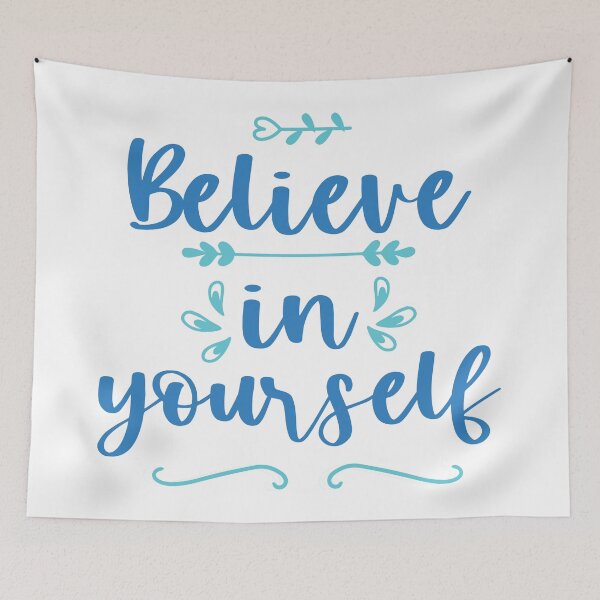 Item preview, Believe in Yourself designed and sold by BlueZenStudio.