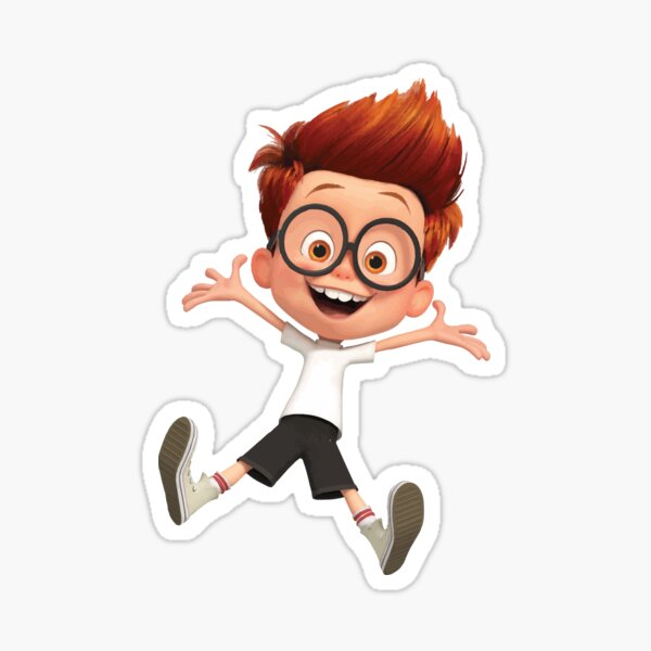 "Mr Peabody Funny Cartoon" Sticker for Sale by NaomyTeo Redbubble