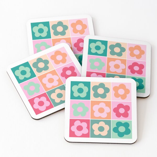 Item preview, 1970s retro floral pattern for the groovy flower child and cool plant mom.   designed and sold by SpringandHoney.