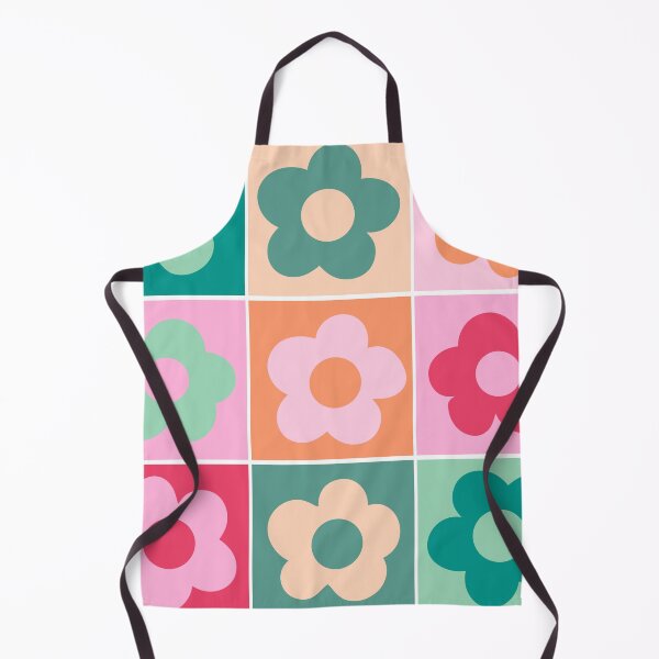 Item preview, 1970s retro floral pattern for the groovy flower child and cool plant mom. designed and sold by SpringandHoney.