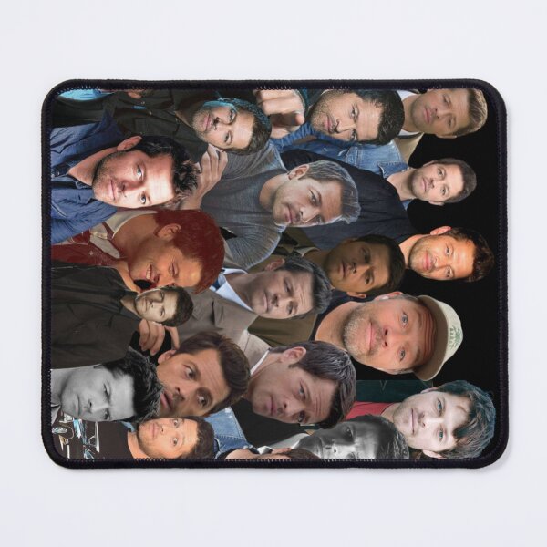 Item preview, supernatural - Misha Collins photo collage designed and sold by T-shirtakStore.