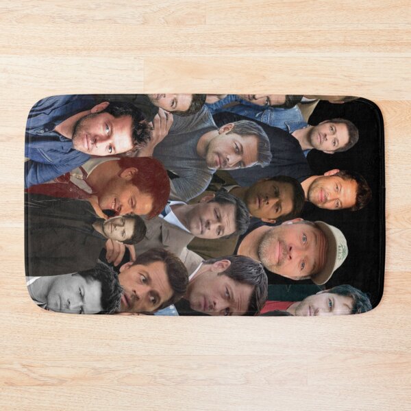 Item preview, supernatural - Misha Collins photo collage designed and sold by T-shirtakStore.