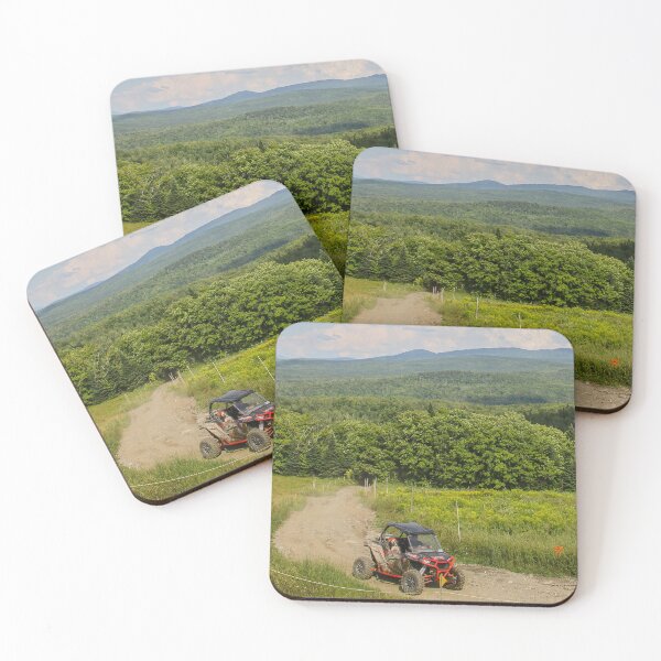 Item preview, Scenic with dog enjoying the ride in a rzr designed and sold by Katherine Rose.