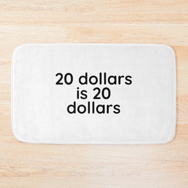 Item preview, 20 dollars shirt designed and sold by TipsyTees-net.