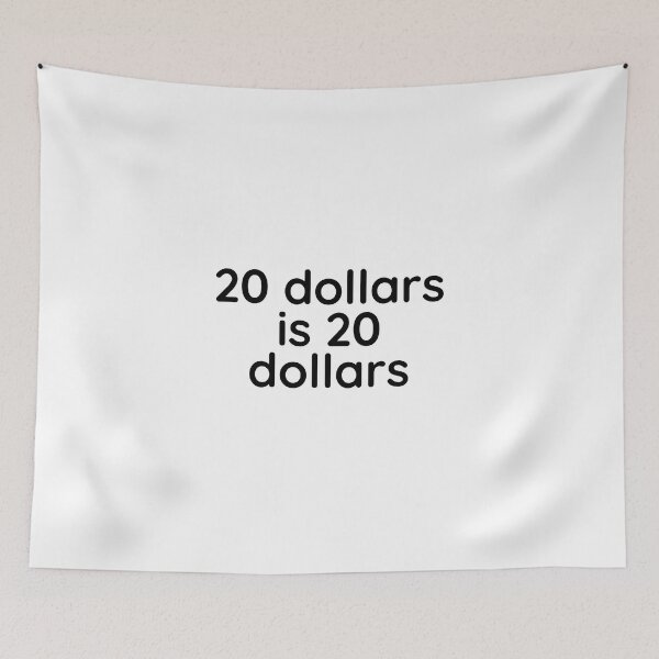 Item preview, 20 dollars shirt designed and sold by TipsyTees-net.