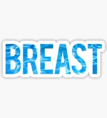 Brust Sticker