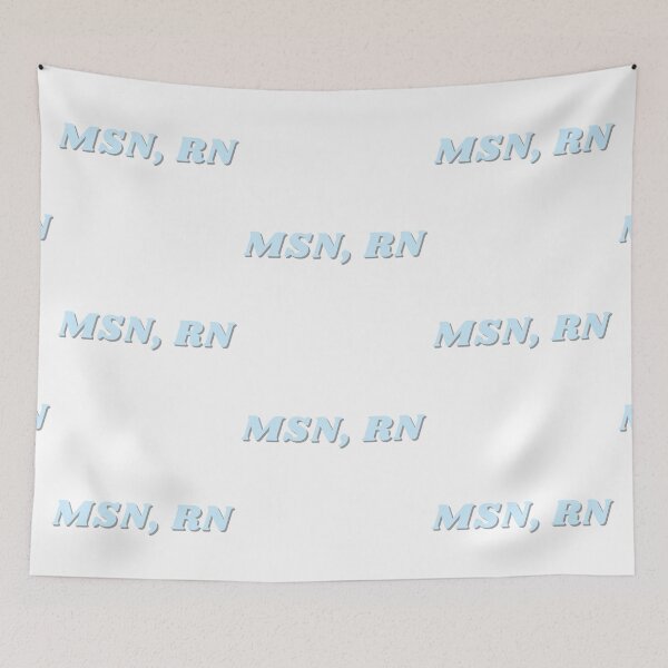 Item preview, MSN, RN- light blue designed and sold by CSdoodles.
