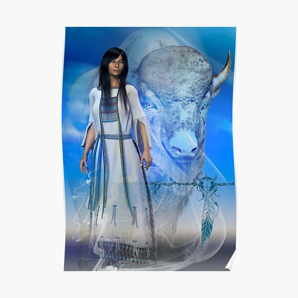 White Buffalo Woman 3 Poster