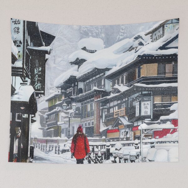 Item preview, Ginzan Onsen designed and sold by ErinNicholls.