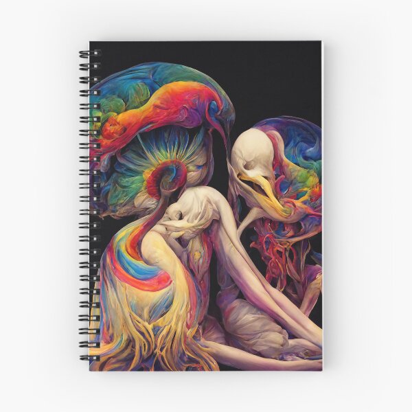 Item preview, Abstract Artwork Tantra Gnostic Duality, Yin and Yang, Taoism designed and sold by MysticAlgorithm.