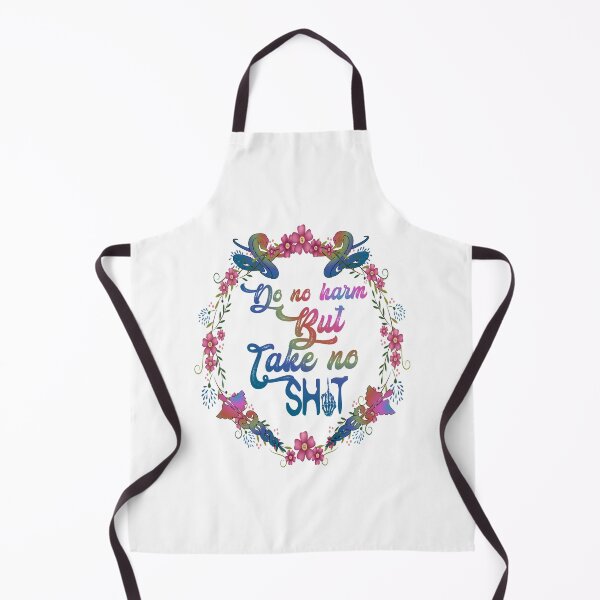 Item preview, Do no harm but take no shit,floral,,  designed and sold by Chakilogy.