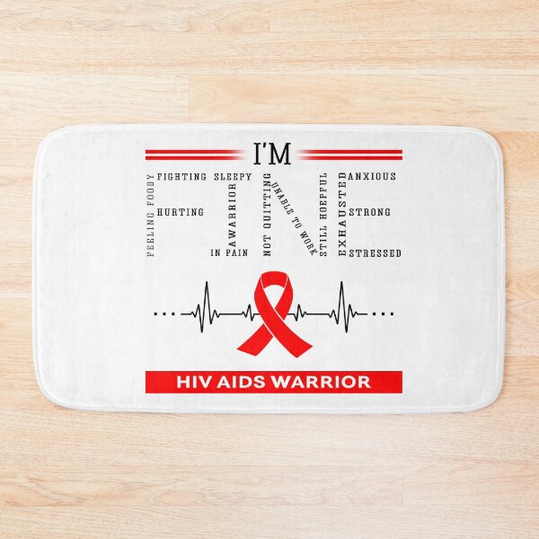 Item preview, I'm Fine Hiv Aids Warrior Support Hiv Aids Awareness Gifts designed and sold by rechardtee.