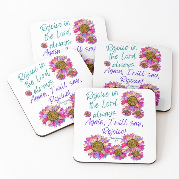 Item preview, Rejoice in the Lord always designed and sold by MoonDaisy77.