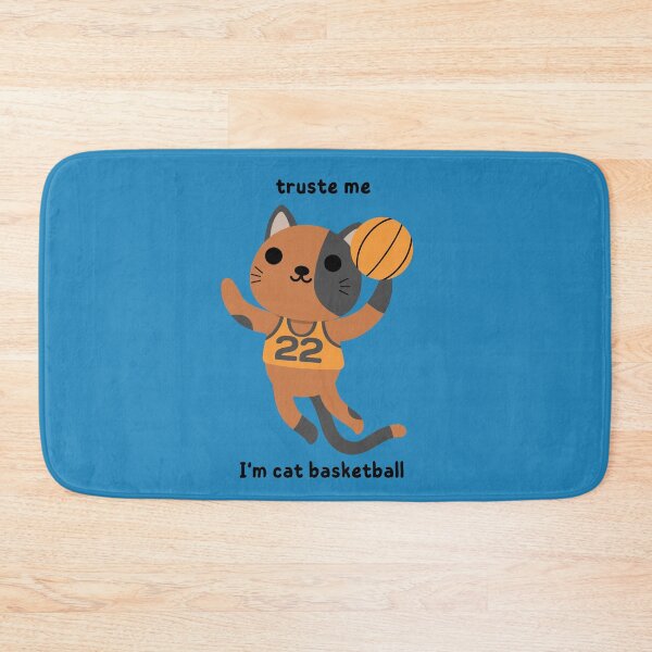 Item preview,  cat basketball  funny cute designed and sold by hassendz.