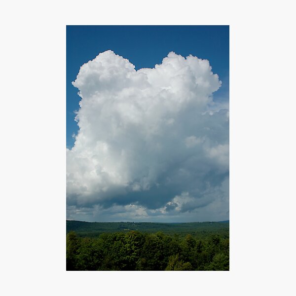 tall cloud Photographic Print