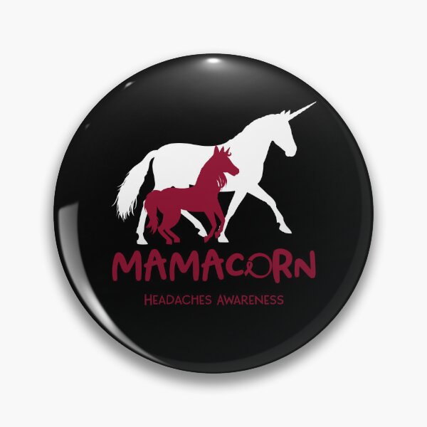 Item preview, Headaches Awareness Mama Unicorn Mamacorn Support Headaches Warrior  designed and sold by RunningShop.